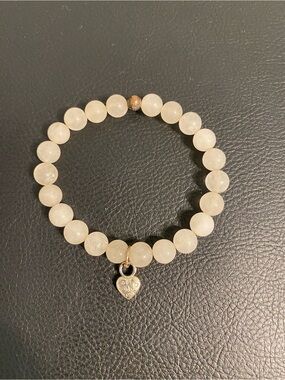 Rose Quartz Crystal Stretch Bracelet- Women’s Jewelry